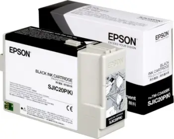 Bojë Epson SJIC20P, e zezë
