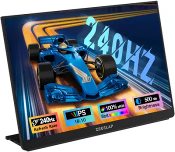 Monitor portabël ZEUSLAP 16", QHD 2.5K, 240Hz, i zi
