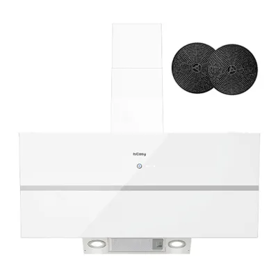 Kapak aspirues muror Iseasy TV1390D4-CC-I2, 90cm, A++, i bardhë - 1