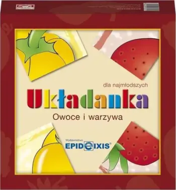 Puzzle druri frutat dhe perimet, edukativ, shumëngjyrëshe