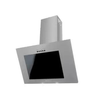 Aspirator kuzhine Maan Satin 50, 50cm, murale, inox i argjendtë
