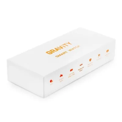 Smartwatch Gravity GT5-7 Women, rrip silikoni dhe mesh, rozë gold - 14