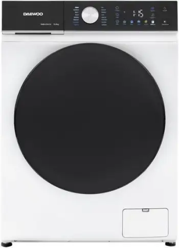 Lavatriçe Daewoo DWD CS1014, 10kg, 1400rpm, motor inverter, e bardhë e zezë