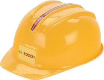 Helmetë lodër Theo Klein Bosch 8127, madhësi e rregullueshme, plastike, e verdhë