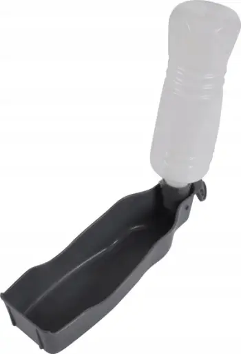 Shishe udhëtimi për qen Emako, 500 ml, gri e errët