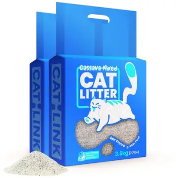 Rërë higjienike për mace Catlink Cassava Mixed, 3.5kg, kontroll aromash
