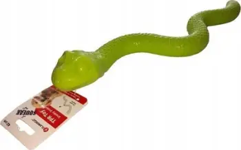 Lodër për qen Flamingo Sneaky Snake, TPR, 42cm, jeshile