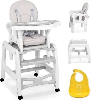 Karrige ushqyerjeje Ricokids Sinco 5-në-1, e hirtë