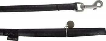 Leckë për qen Zolux Mac Leather, 10 mm, 1.2 m, e zezë