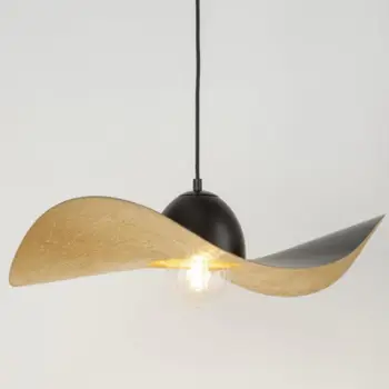 Lampë varëse Sigma Kapello M 32347, E27 60W, metal, e zezë ari