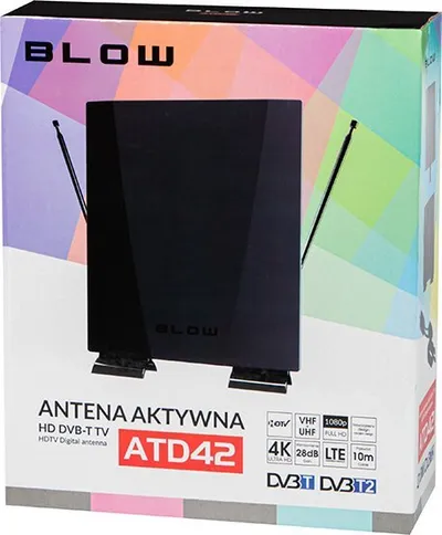 Antena televizive Blow DVB-T ATD42, aktive, filtër LTE - 4