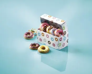 Set kreativ Totum Donut Factory, mbi 20 donutë, kuti dhurate, shumëngjyrësh