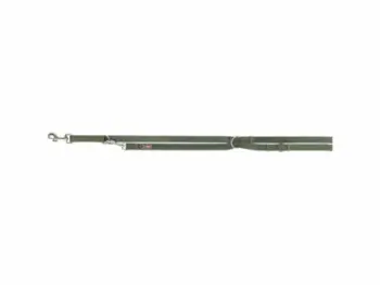 Leckë qeni Trixie Adjustable, 1.17 m, najlon, jeshile ulliri