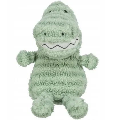 Lodër pelush për qen Trixie Crocodile, me tingull, jeshile - 1