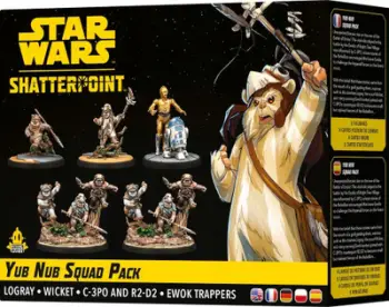 Lojë tavoline Atomic Mass Games Star Wars Shatterpoint Yub Nub Squad Pack, zgjerim, 2 lojtarë, 14+