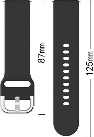 Rrip ore inteligjente TYS 22mm, silikon, universal, i zi