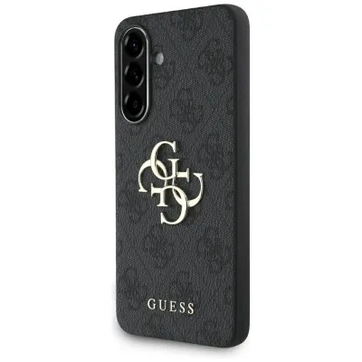 Futrollë telefoni Guess 4G Saffiano për Samsung Galaxy A56 5G, eco leather, i zi - 1