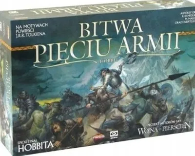 Lojë tavoline GALAKTA Hobbit The Battle of the Five Armies, kooperative, strategjike - 2