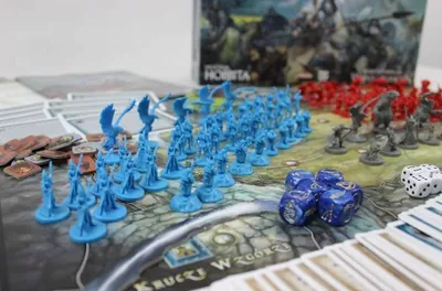 Lojë tavoline GALAKTA Hobbit The Battle of the Five Armies, kooperative, strategjike - 3
