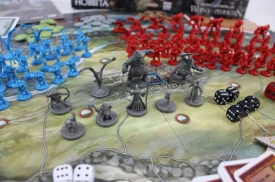Lojë tavoline GALAKTA Hobbit The Battle of the Five Armies, kooperative, strategjike - 4