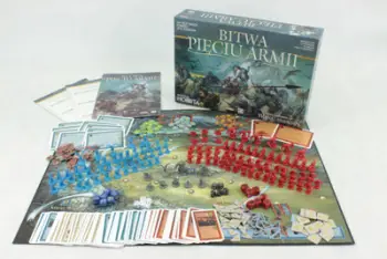 Lojë tavoline GALAKTA Hobbit The Battle of the Five Armies, kooperative, strategjike
