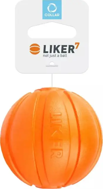 Lodër për qen Collar Liker Ball, top loje, i lehtë