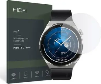 Xham mbrojtës HOFI Glass Pro+ për Huawei Watch GT 3 Pro 46mm, 5D, transparence