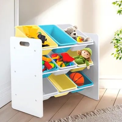 Organizues lodrash U-grow, me 9 kosha, blu verdh - 2