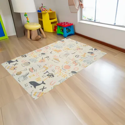 Tapet për fëmijë U-Grow V2, 180x120x1 cm, shkumë XPE, shumëngjyrësh - 2