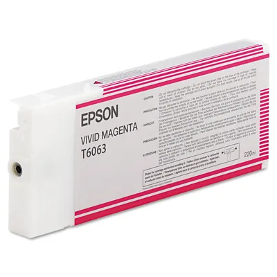 Patronë boje Epson T606300, Singlepack Vivid Magenta, 220ml, magenta - 1