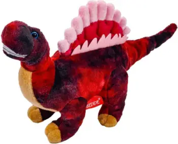 Lodër pellushi dinosaur Beppe Spinosaurus 12944, 28cm, e kuqe