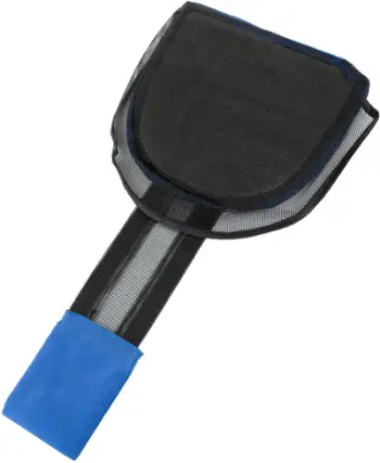 Rampë shpëtimi Barry King për pishinë, 27x25x5cm, PVC dhe rrjetë, blu e zezë