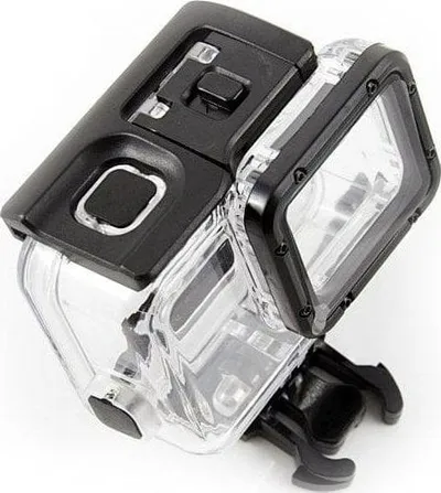 Strehë mbrojtëse Xrec SB3888 për GoPro Hero 5 Black, skelet me hapje anësore, transparente e zezë - 1