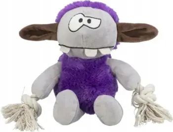 Lodër për qen Trixie Monster Dog, me zë, material plush, shumëngjyrëshe