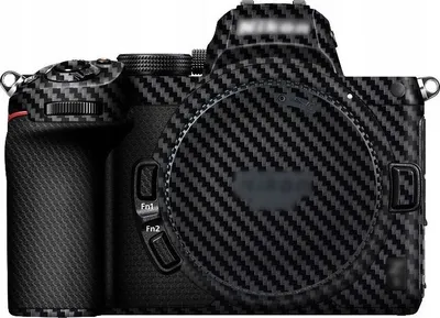 Film mbrojtës JJC SS-Z5CF për Nikon Z5, anti-gërvishtje, teksturë karbon fiber, i zi - 1