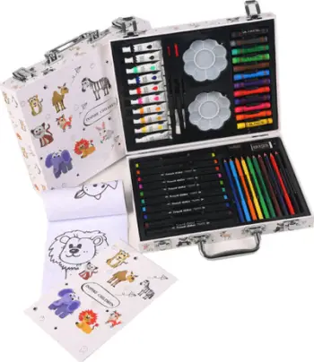 Set arti Maksik Art, 68 pjesë, në valixhe, shumëngjyrëshe