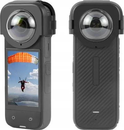 Kapak mbrojtës lente Puluz PU975 për Insta360 X4, xham optik, transparente - 3