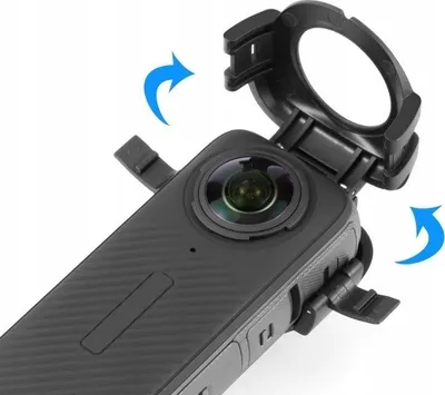 Kapak mbrojtës lente Puluz PU975 për Insta360 X4, xham optik, transparente - 5