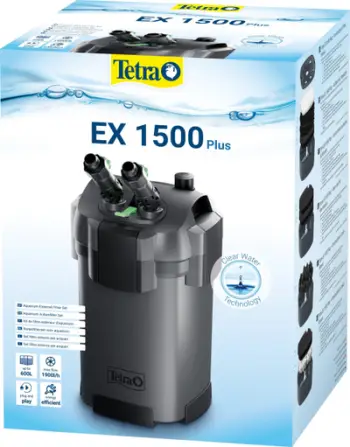 Filter i jashtëm për akuarium Tetra EX 1500 Plus, për 300 600L