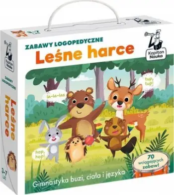 Lojë edukative Kapitan Nauka Forest Frolics, terapi e të folurit, 3 7 vjeç, shumëngjyrëshe