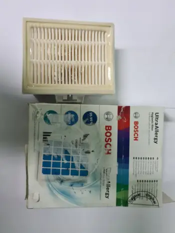 Filtër fshese me korrent Bosch UltraAllergy BBZ156UF, HEPA, Universal, i bardhë
