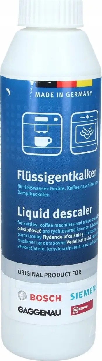 Pastrues shkallëzimi Bosch Siemens 00312009, lëng, 250 ml, blu e bardhë