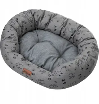 Shtrat për qen Reedog Amazing Graphite Paws, madhësia L, material Oxford, gri