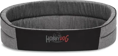 Shtrat për kafshë Hobbydog R1 Foam, shkumë, i gri i errët - 2