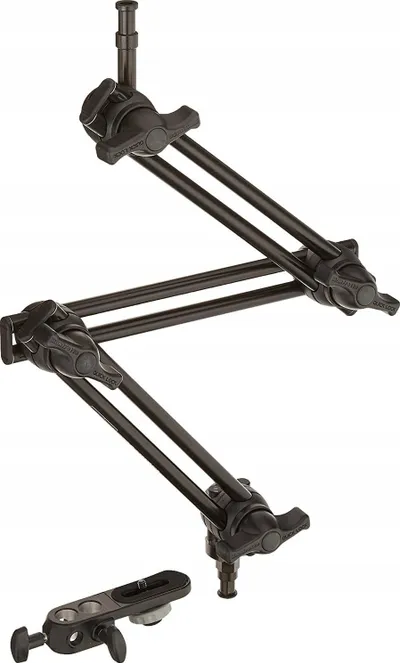 Krah montimi Manfrotto 396B-3, 3 seksione, kapacitet 4.5kg, i zi - 1