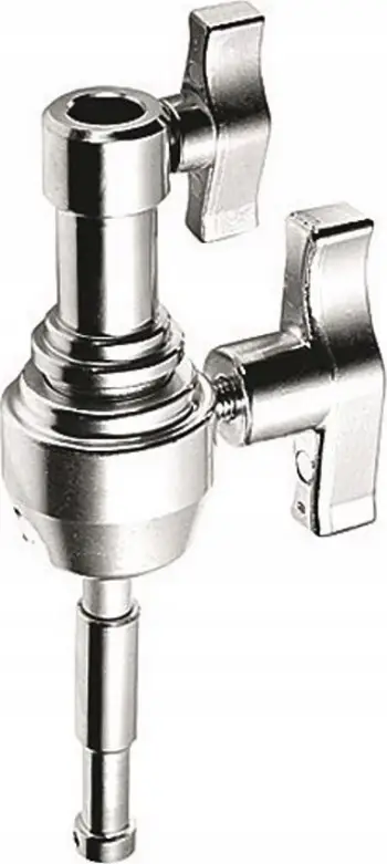 Aksesor ndriçimi Avenger F830Th Baby Swivel Pin, me kokë sferike, çelik i galvanizuar