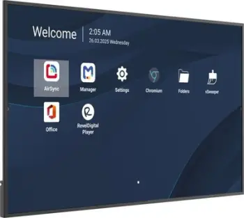 Monitor profesional ViewSonic 75", 4K, Android, i zi