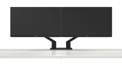 Standi për dy monitorë Dell 482-BBDL, 19"–38", VESA 100x100, deri 10 kg, i zi - 2