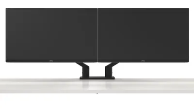 Standi për dy monitorë Dell 482-BBDL, 19"–38", VESA 100x100, deri 10 kg, i zi - 4