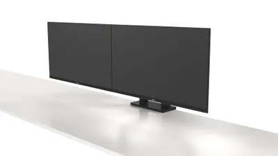 Standi për dy monitorë Dell 482-BBDL, 19"–38", VESA 100x100, deri 10 kg, i zi - 7